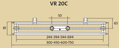 Radiator vertical decorativ Purmo - VR20C