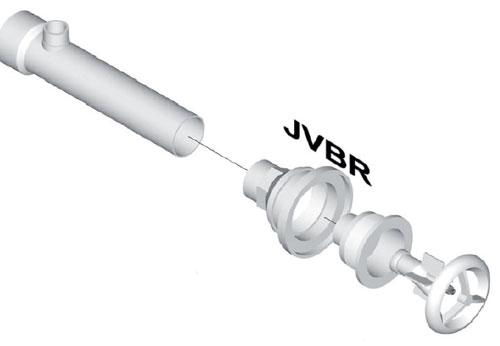 Jet rotativ JVBR - componente