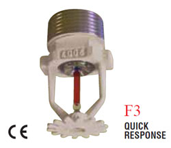 Sprinklere vopsite alb tip SP 3/4 - raspuns rapid - montare suspendata