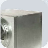 Instalare in aer liber - Ventilatoarele centrifugale carcasate