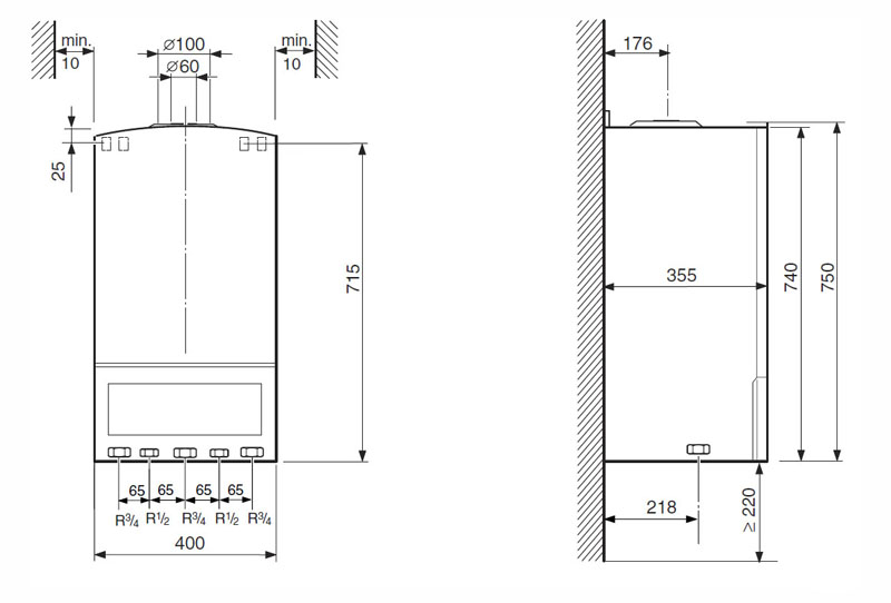 BOSCH GAZ 4000 W ZWA 24-2A Preturi - CALOR