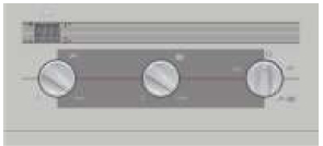 Panoul de comanda al centralei termice pe gaz MiniTerm Turbo