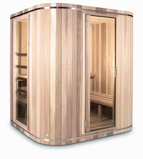 Sauna Modern - Geamuri laterale optionale