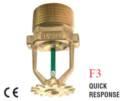 Sprinklere bronz tip SP 3/4 - raspuns rapid - montare suspendat