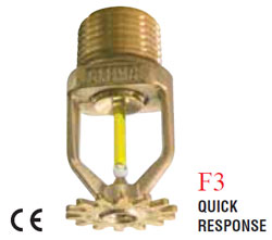 Sprinkler bronz fara clip tip SP - montare suspendata - raspuns rapid