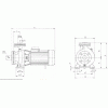 Schema pompe centrifuge orizontale