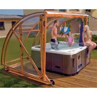 ACOPERIRI MINIPISCINE DE TIP JACUZZI KLASIK SPA-A - MODEL SCOS DIN FABRICATIE - ALBKLASPAA